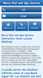 Mobile Screenshot of berrypoolandspa.com